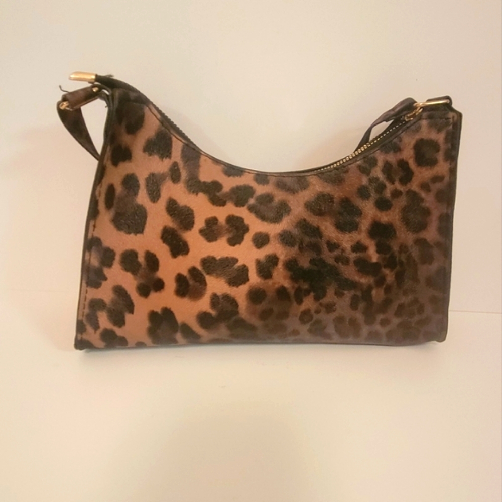 Leopard Print Shoulder Bag